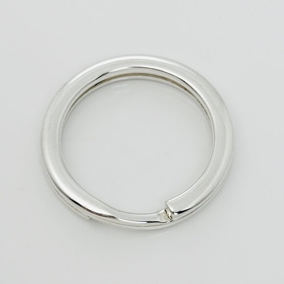 Tiffany & Co Key Ring in Sterling Silver Keyring Keychain - Picture 4 of 7